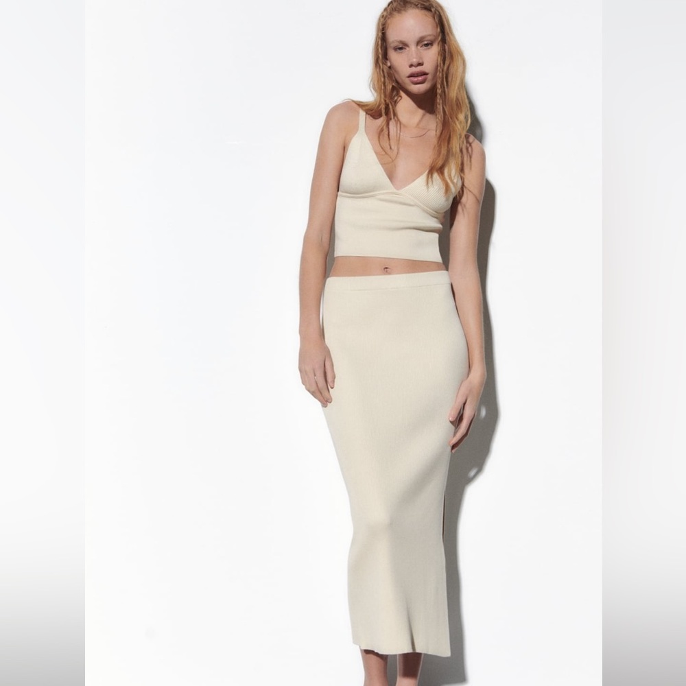 ZARA 2 piece skirt and tank set